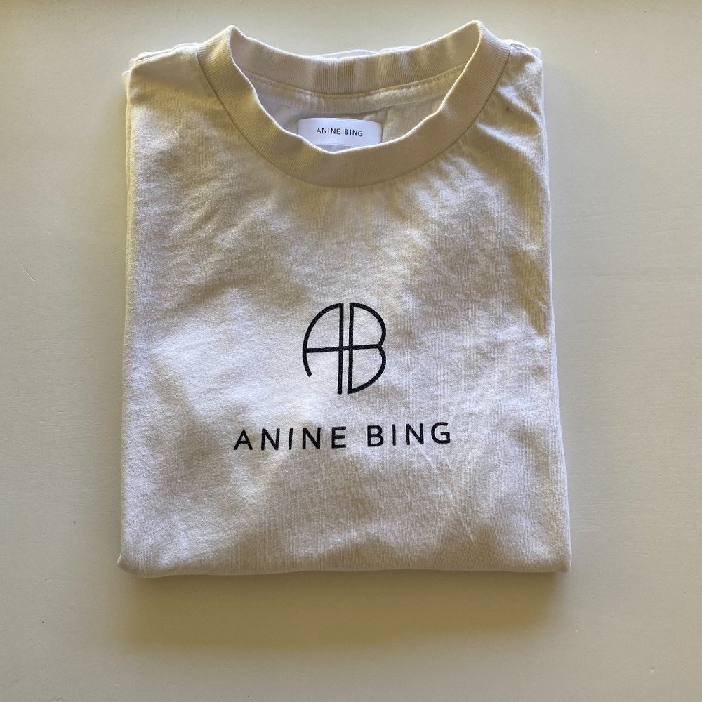 Anine Bing Hudson Tee / T-shirt Monogram